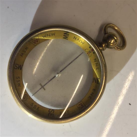 9ct gold compass